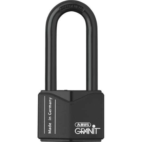 Abus 37 by 55HB75 B KD 3 in. Granit Padlock with Long Shackle AB1921